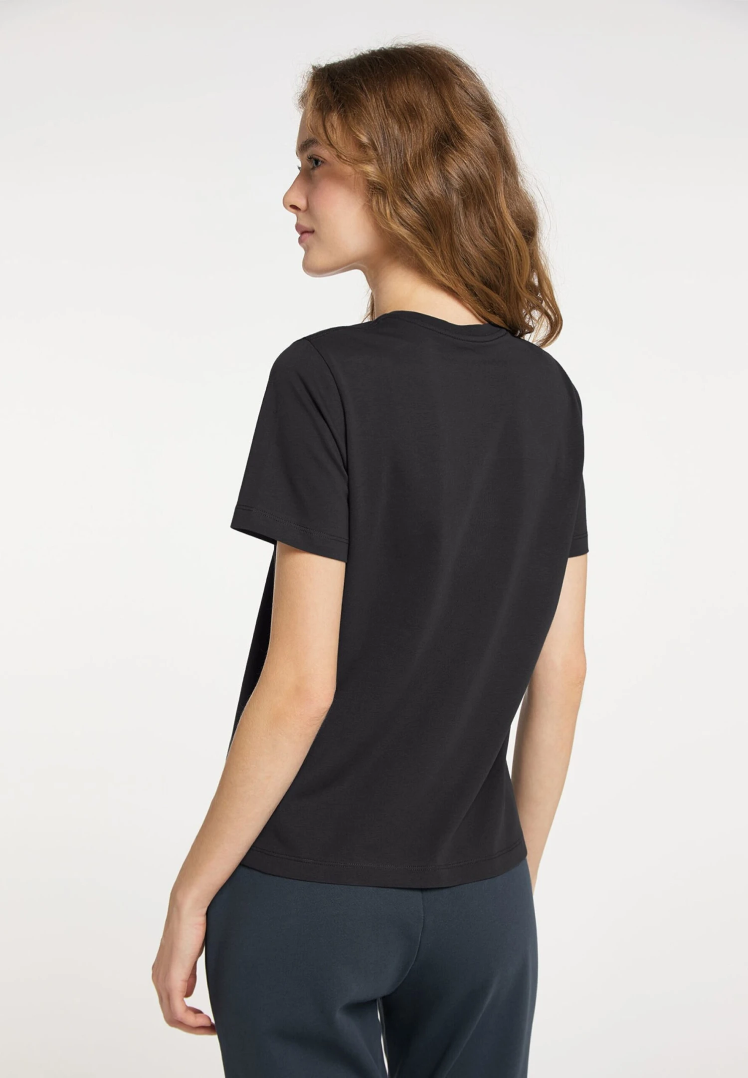 Shellfish TeeT-Shirt Con StampaStretch Limo Black Grey Donna T-shirt E Top S8D21E002-Q12 3 Shellfish TeeT-Shirt Con StampaStretch Limo Black Grey Donna T-shirt E Top S8D21E002-Q12 - immagine 3