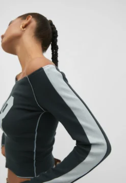 Stradivarius Placement Print With Side StripesFelpaDark Grey Donna Felpe STH21D1QL-C11 -ESPRIT Vendite 87da67a776ff43aea53327321e3a6b1f