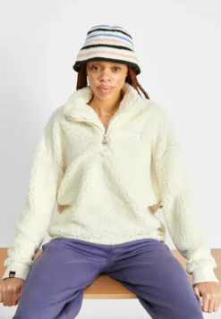 Ellesse DaynorFelpa In PileOff-White Donna Felpe EL921J0A0-A11