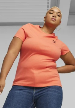 Puma Classics Slim - T-Shirt Basic - Hot Heat