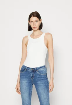 Guess Guendalina BodyT-Shirt Con StampaCream White Donna T-shirt E Top GU121D1KU-A11