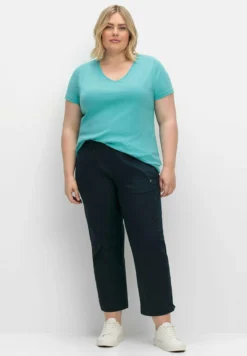 Sheego T-Shirt Basic - Aqua -ESPRIT Vendite 8e880120b5754a708dfbb3617d56e19f