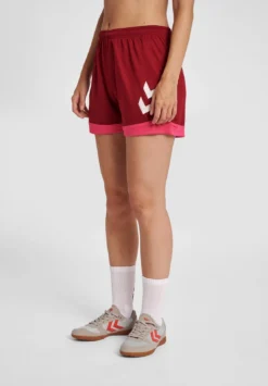 Hummel Hmllead Pantaloncini SportiviBiking Red Donna Shorts HU341E050-G11