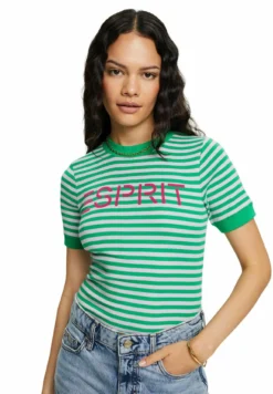 ESPRIT T-Shirt Con StampaGreen Donna T-shirt E Top ES121D2L3-M11 -ESPRIT Vendite 91d8b8de58354e89ab3922ca98adad68