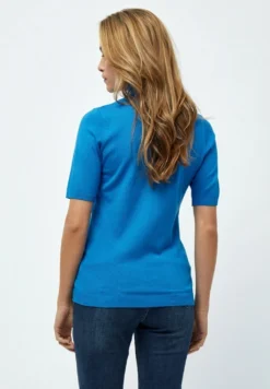 Minus Milima Roll Neck KnitT-Shirt BasicOcean Blue Donna T-shirt E Top M0721I00G-K16 -ESPRIT Vendite 9200b2e8b6c144da88735255a4b69dff