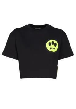 BARROW T-Shirt Con StampaNero Donna T-shirt E Top B7G21D009-Q11