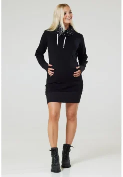 With A Feeding Function Polka DotsFelpaBlack/White Donna Felpe CBS29J00D-Q11 -ESPRIT Vendite 94a7c1a837b14d46873fc3fa9aa56559