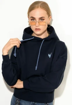 Mandy - Felpa Con Cappuccio - Navy