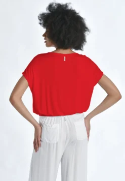 Deha LayeredT-Shirt BasicCamelia Red Donna T-shirt E Top 5DE21D03D-G11 -ESPRIT Vendite 95c7fe9b1842401cbbf39270f13e3ccd scaled