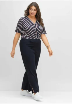 Sheego OverallTuta JumpsuitNachtblau Donna Tute Jumpsuit SHI21T00O-K11