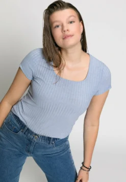 T-Shirt BasicLichtblauw Donna T-shirt E Top S2Q21D0AK-K11 -ESPRIT Vendite 9d023ac0dc544aa6a5d2d9e1c3af40fe scaled