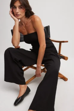 NA-KD Josefine BandeauTuta JumpsuitBlack Donna Tute Jumpsuit NAA21T02I-Q11 -ESPRIT Vendite 9efbdd86a50e4ab0907d92870abe7709
