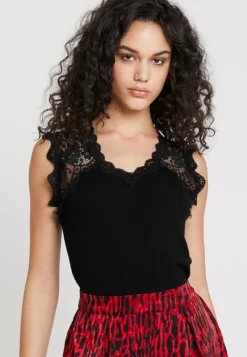 MORGAN Mlina - Top - Noir