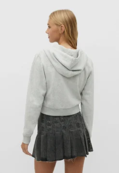 Stradivarius Cropped- Felpa Con Zip - Grey -ESPRIT Vendite aca7445dd189434fac7de3fd7847b4cf