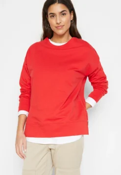 Mit Seitenschlitzen - Felpa - Red