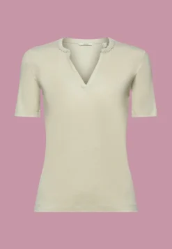 ESPRIT KurzarmT-Shirt BasicDusty Green Donna T-shirt E Top ES121D2HN-M11 -ESPRIT Vendite b0b9de6ef9424876840cc49fb3e92b42