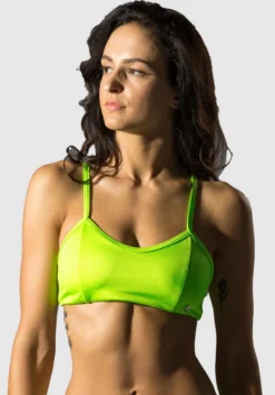 Topone Lime - Bikini Pezzo Sopra - Green