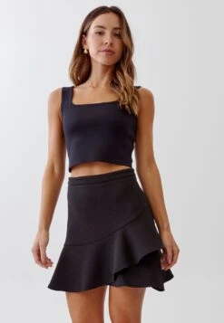 Tussah Rina - Minigonna - Black