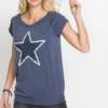 T-Shirt Con StampaBlau Donna T-shirt E Top B3D21D0GO-K11