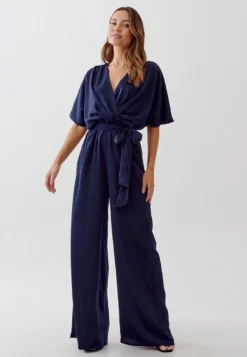 Tussah SelineTuta JumpsuitNavy Blue Donna Tute Jumpsuit TUQ21T012-K11