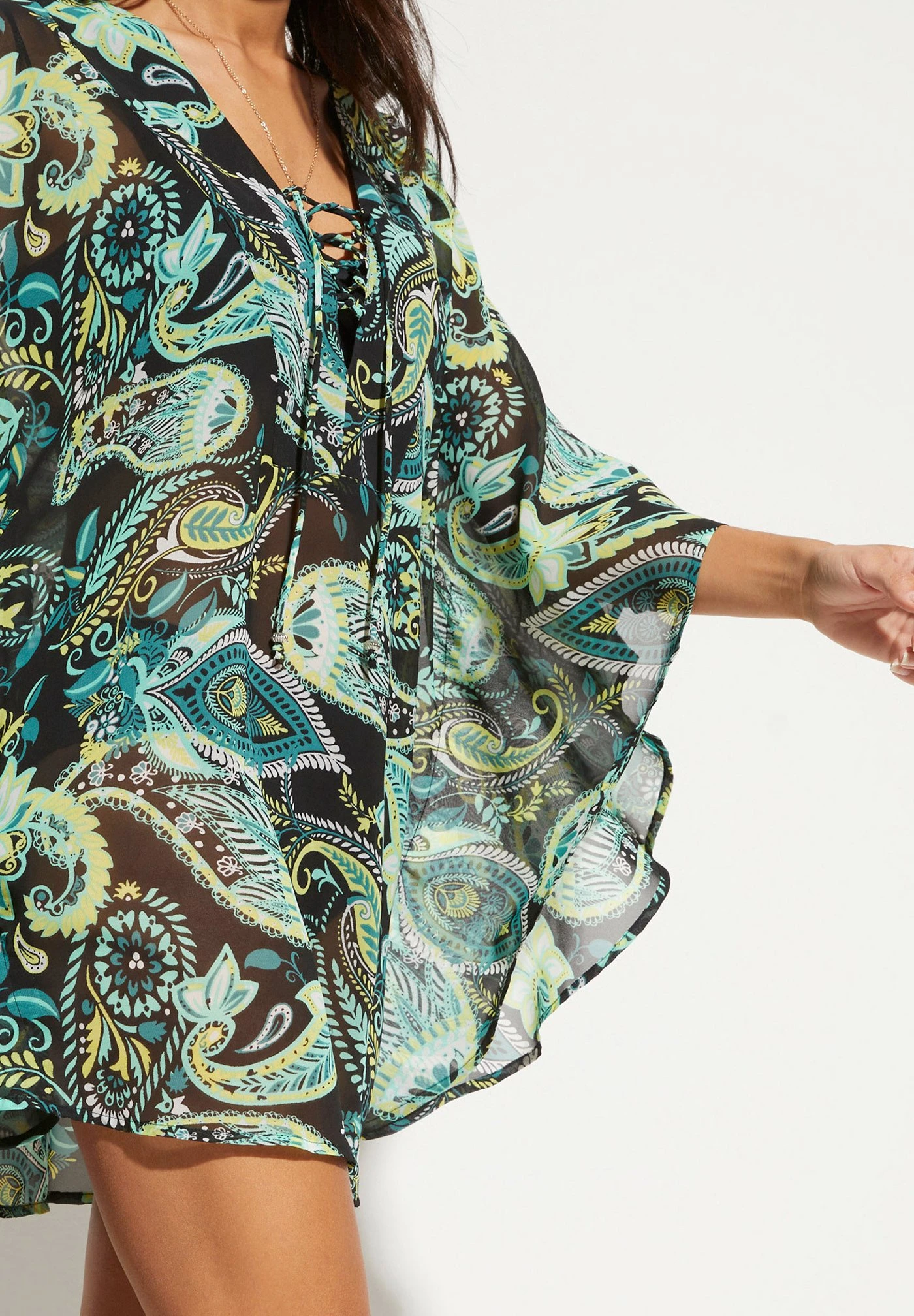 Accessorio Da SpiaggiaBlack Donna Moda Mare B3D81M00O-Q11 5 Accessorio Da SpiaggiaBlack Donna Moda Mare B3D81M00O-Q11 - immagine 5