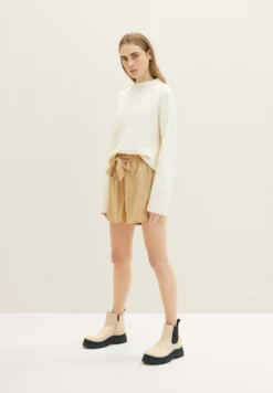 TOM TAILOR Denim Mit Elastischem BundShortsBrown Rice Donna Shorts TO721S03W-O11 -ESPRIT Vendite bedac1181e814acd8c317412782df930