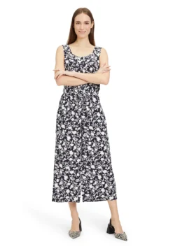 Betty Barclay Mit EingrifftaschenTuta JumpsuitDunkelblau/Weiß Donna Tute Jumpsuit 2BE21T00P-K11