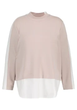 Ulla Popken Layered Look Stripe Detail StretchFelpaDark Putty Donna Felpe UP121J0G7-B11 -ESPRIT Vendite c2b560646c6b481495a3ab1c69c54ec6 scaled