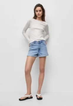 PULL & BEAR High-Waist MomShorts Di JeansStone Blue Denim Donna Shorts PUC21S0D1-K12 -ESPRIT Vendite c38694eb5799472c80b71823f3653867 scaled