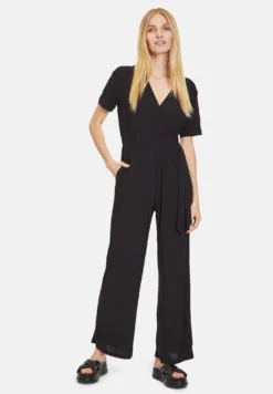 CARTOON Mit BindegürtelTuta JumpsuitSchwarz Donna Tute Jumpsuit C0421T00U-C11