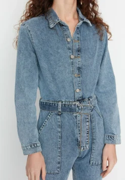 Trendyol Tuta JumpsuitBlue Donna Tute Jumpsuit TRU21T05H-K11 -ESPRIT Vendite c55bcb842a4e4f20aad1345344694cbb