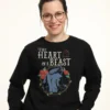 Disney The Beauty And The Beast Heart Of A BeastFelpaBlack Donna Felpe H3A21J7RL-Q11