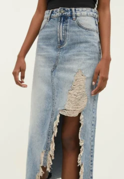 Stradivarius Ripped - Gonna Lunga - Dirty Denim -ESPRIT Vendite c93126b9d0104454857c90ad799360fc