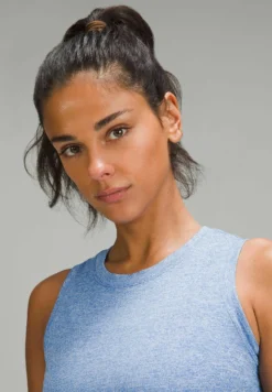 Lululemon License To Tight-Fit TankTopHeathered Pipe Dream Blue Donna T-shirt E Top LLS41D01N-K11 -ESPRIT Vendite cd9e54b4607f41559a8f0311a5d90eab