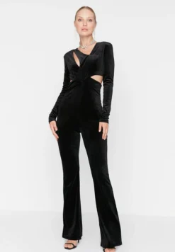 Trendyol Tuta JumpsuitBlack Donna Tute Jumpsuit TRU21T05N-Q11