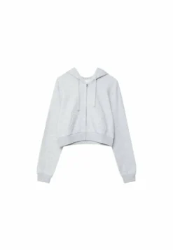 Stradivarius Cropped- Felpa Con Zip - Grey -ESPRIT Vendite d1b26a0744694d22aa4de12aebfbf835