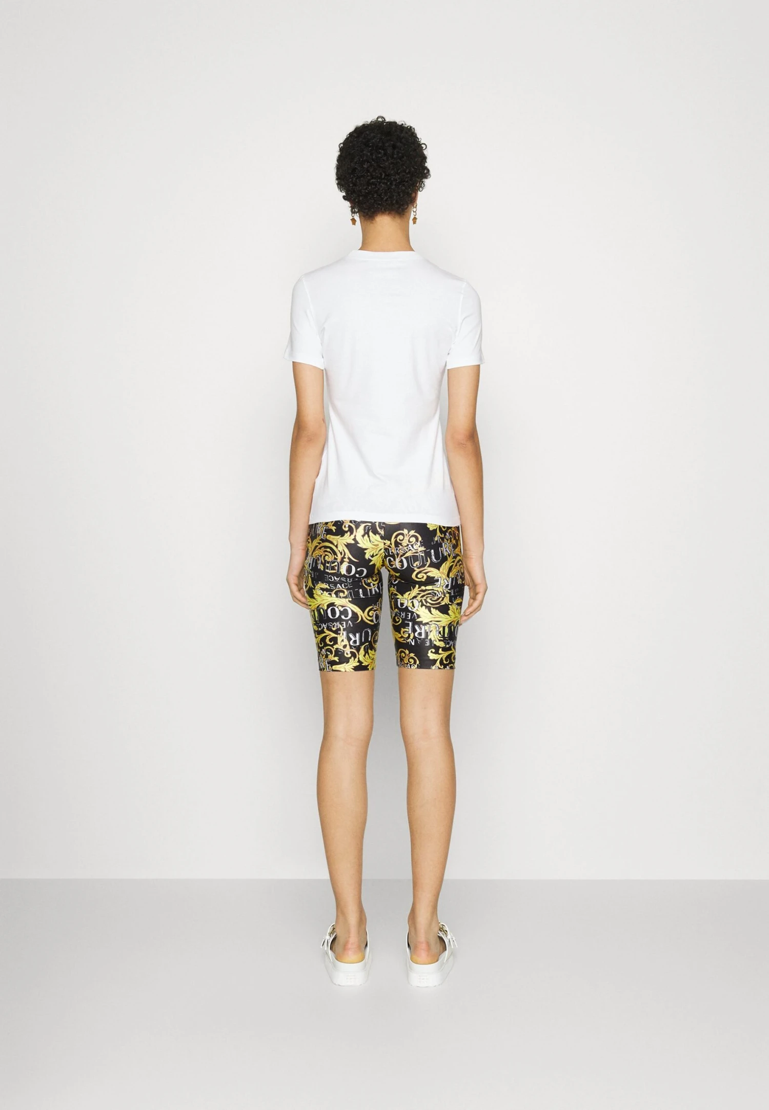 StretchT-Shirt Con StampaWhite/Gold Donna T-shirt E Top VEI21D0CI-A11 3 StretchT-Shirt Con StampaWhite/Gold Donna T-shirt E Top VEI21D0CI-A11 - immagine 3