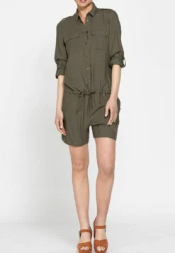 Tuta JumpsuitVerde Donna Tute Jumpsuit C4D21T002-M11