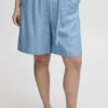 Fransa Fplin Sho- Shorts - Malibu Blue Mix