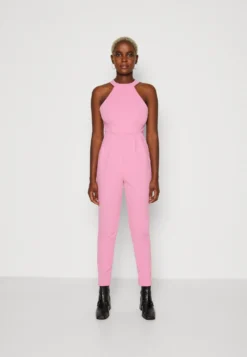 Wal G Tyler Back DetailTuta JumpsuitRose Pink Donna Tute Jumpsuit WG021T09F-J11