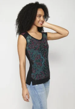 Koroshi StrapperTopBlack Donna T-shirt E Top KOL21D07I-Q11 -ESPRIT Vendite d5f0c24f50964f259209d33ab6354353 scaled