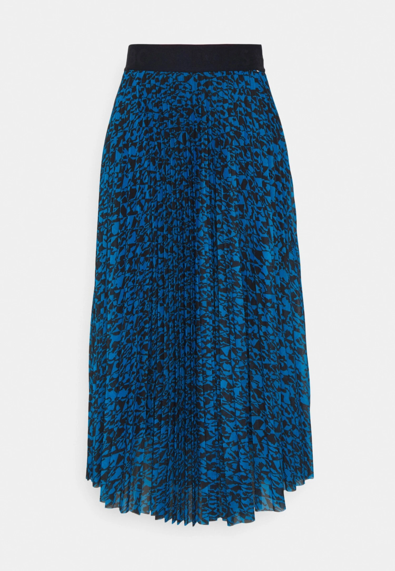 Boss Esamma - Gonna A Pieghe - Blue/Black 5 Boss Esamma - Gonna A Pieghe - Blue/Black - immagine 5