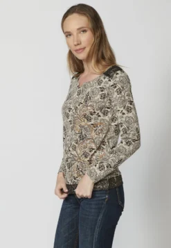 Koroshi Long SleeveMaglietta A Manica LungaBeige Donna T-shirt E Top KOL21D0A8-B11 13 Koroshi Long SleeveMaglietta A Manica LungaBeige Donna T-shirt E Top KOL21D0A8-B11 -ESPRIT Vendite dcc24c8fbb854fbdb4828a392c39bf91 scaled