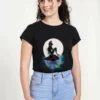 Disney The Little Mermaid Sunset ArielT-Shirt Con StampaBlack Donna T-shirt E Top H3A21D08F-Q11