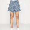 Marc O'Polo DENIM Extra High Waist Strong A-Shaped Fit Mini LengthShorts Di JeansLight Blue Donna Shorts OP521S01R-K11