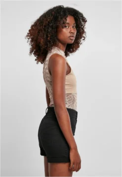URBAN CLASSICS Ladies Lace Body - Camicetta - Softtaupe -ESPRIT Vendite e439cfd2b35a4a14911062de00090797
