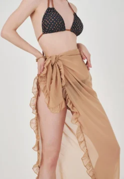 PareoAccessorio Da SpiaggiaLight Brown Donna Moda Mare H6681H00E-O11 -ESPRIT Vendite e6ed52bef9eb4197bf326aa65fb58615