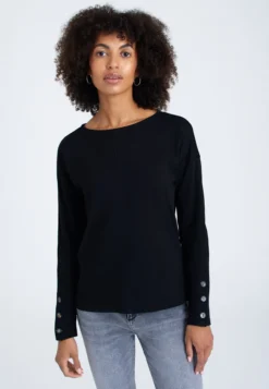 Maglietta A Manica LungaBlack Donna T-shirt E Top G0Y21D03P-Q11