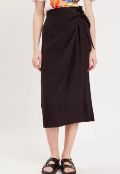 Gerader Mit Schleife - Gonna A Portafoglio - Noir -ESPRIT Vendite e89baa500f9946c19ff809fa71db6ff4