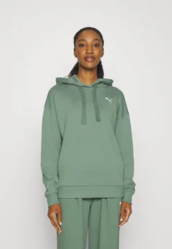 Puma Her Hoodie - Felpa Con Cappuccio - Eucalyptus